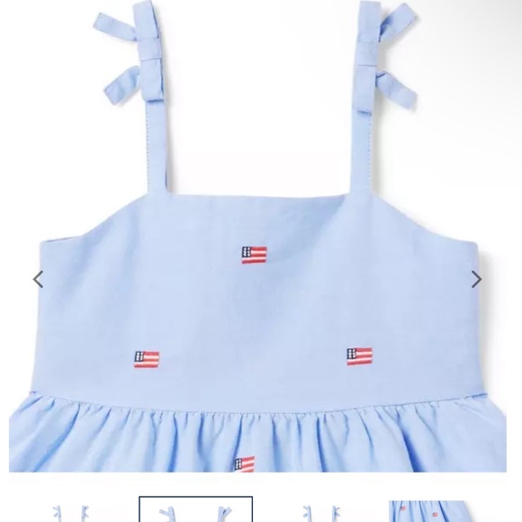 Janine and Jack Embroidered Flag Dress Size 12 - Picture 6 of 6